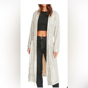 BB Dakota Sequin Duster XS NWT